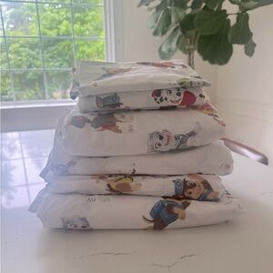 Pottery barn kids. Paw patrol FULL sheets set